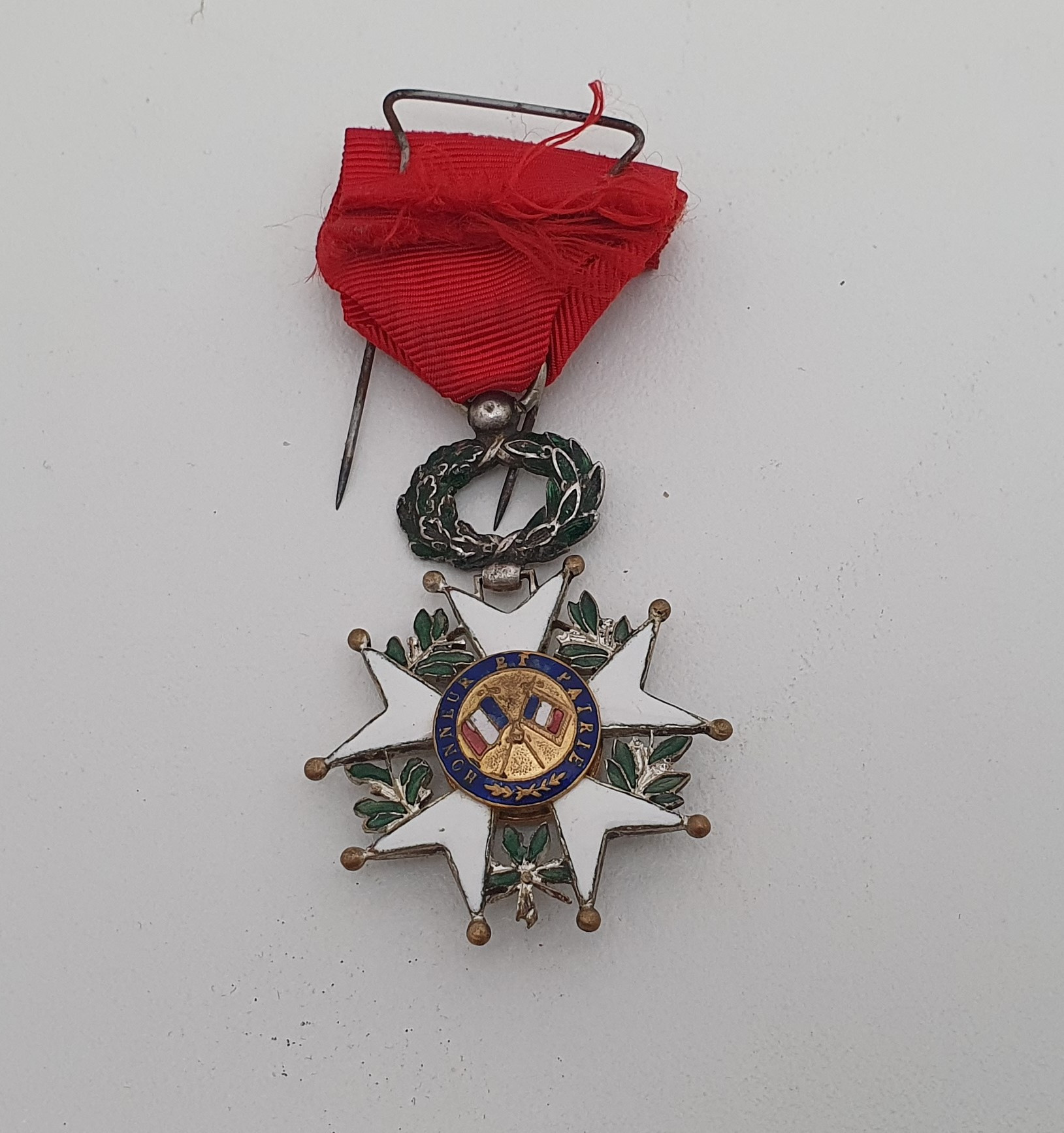 French National Legion of Honour Medal.