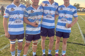 Baily Brook, Brendan Nelson, Charlie Wykes and Jack McLaughlin.