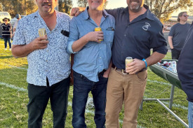Craig Grimmond, Glen Johnstone and Doug Holmes