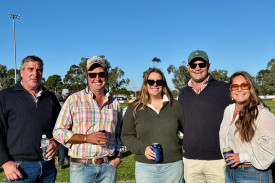 Frank McKillop, Matt Jones, Bec George, Charlie Coles, Dee George-Jones.