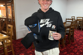 Monthly medal runner-up Jett Griffiths.