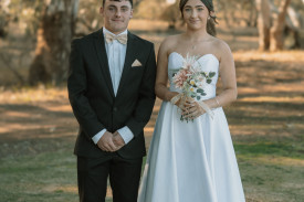 Charli Selfe (right) and William O’Connor.