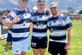 Blake Merritt, Cooper Black and Cooper Ryan.