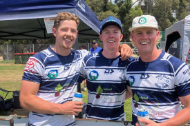 Hunter Carter, Toby Smith and Aidan Bermingham.