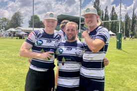 Ollie Kemp, Max Rumble and Stirling Carter.