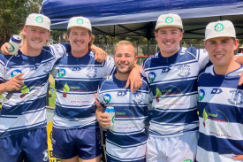 Stirling Carter, Will Boag, Max Rumble, Ollie Hoskin and Lachie Donnelly.