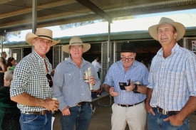 Bruce Yabsley, Tom Ticehurst, M Doyle and Jim McLaughlin.