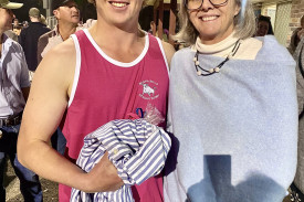 ‘Chick’s Pick’ Will Boag and his mum Victoria Boag.