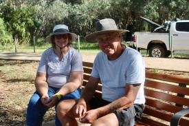 Chris and Steve Parsons from Dubbo. Photos by The Nyngan Weekly: Abigail McLaughlin.