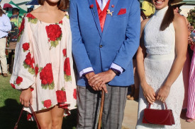 Ebony Martin, Frank Roberts and Sophie Doughty.