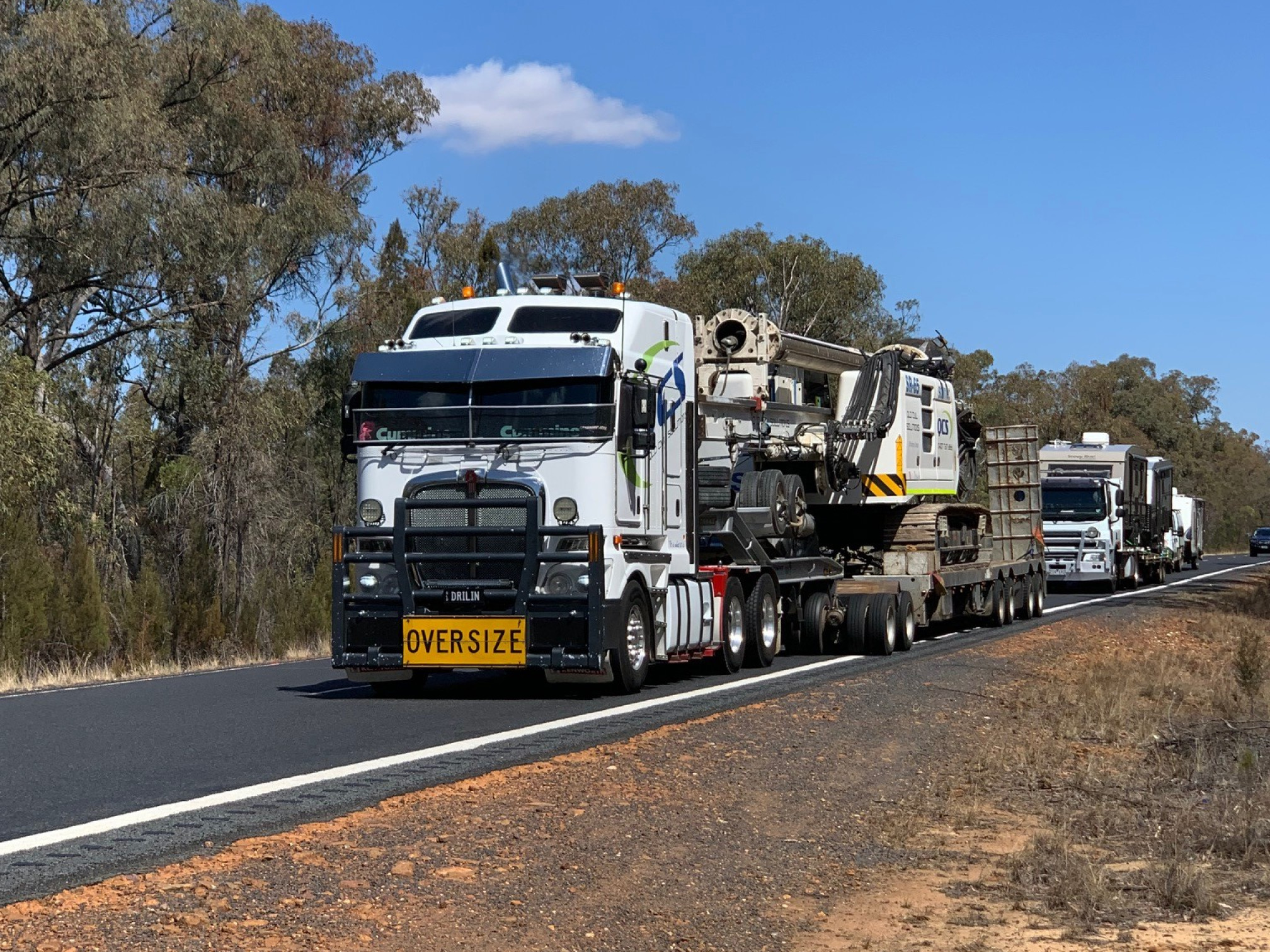 Be ‘truck aware’ this harvest season. Photo by Transport for NSW.