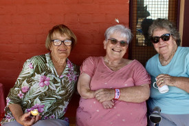 Margie Dunn, Wendy Clissold, and Yvonne Pardy.
