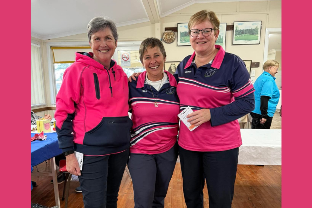 Successful players at the WDLGA Sand Greens event included Dee Stephens, Deb Matheson and Mandy Martin.