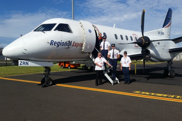 Regional routes are said to not be impacted immediately by The Rex Group entering voluntary administration this week. Photo: Rex Airlines.