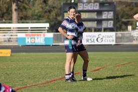 Ebony Martin was one of the best for the Bogan Bulls Tri Tag in their convincing win over Gular.