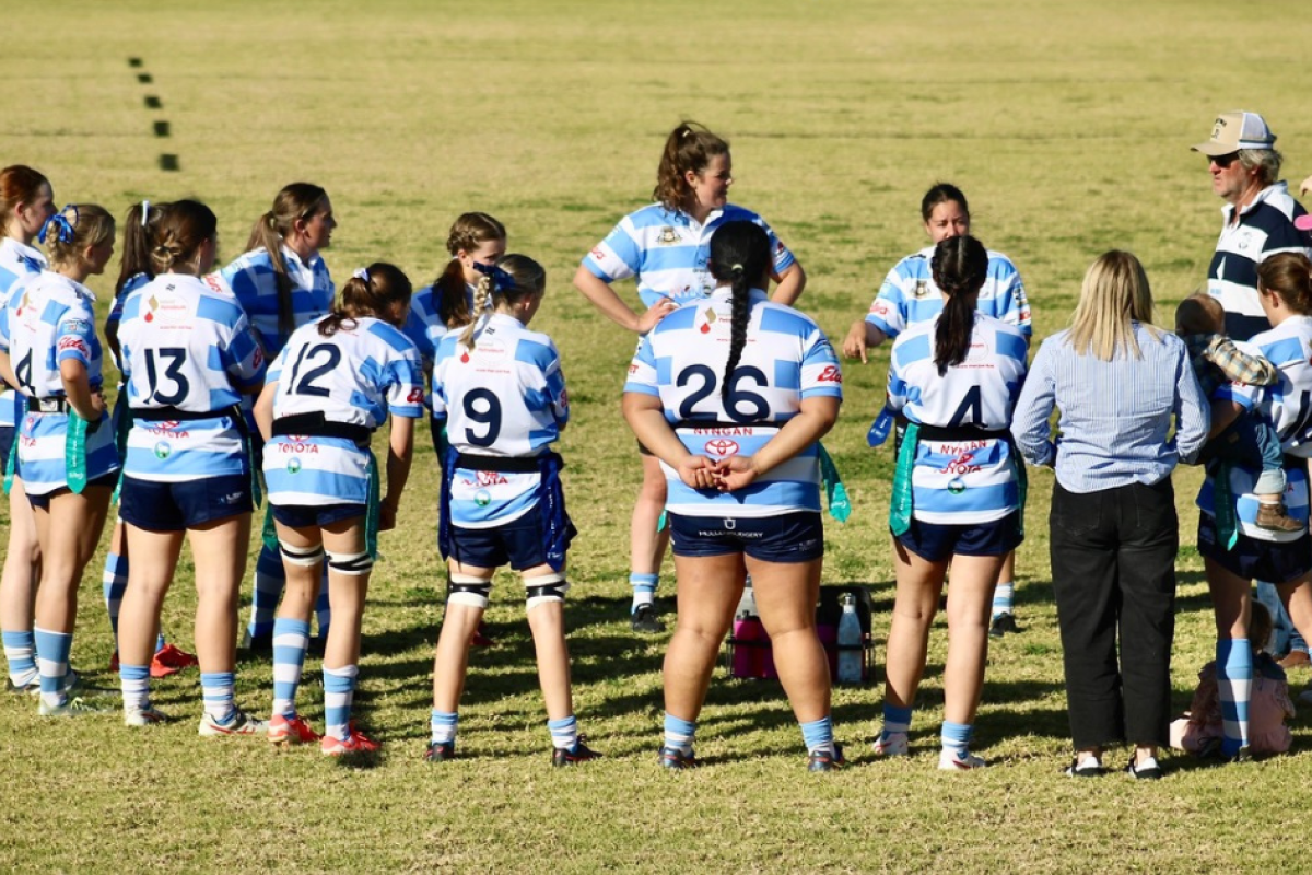 Half-time for the Tri Tag. All photos by The Nyngan Weekly: Abigail McLaughlin.