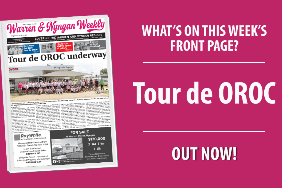 Front Page Sneak Peak: October 10 - feature photo