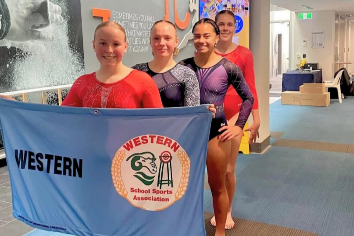 Chelsy Fitzalan representing Western region at the recent NSW Combined High Schools competition at Rooty Hill in western Sydney. Photos supplied.