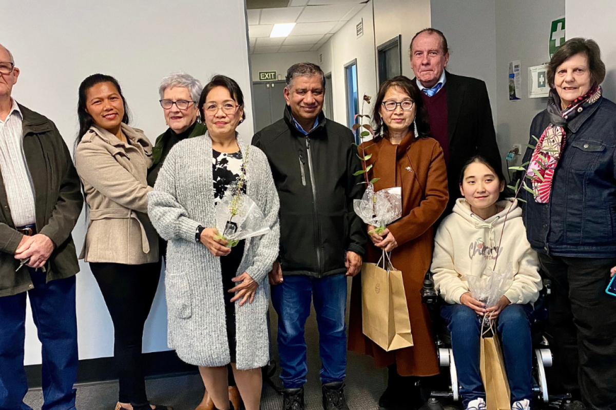 The new Bogan shire Australian citizens with their friends and families at last week’s citizenship ceremony. Photos by The Nyngan Weekly: Abigail McLaughlin.