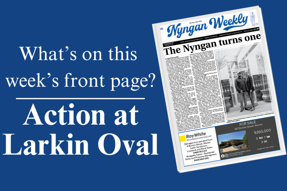 Front page sneak peek - July 3 - feature photo