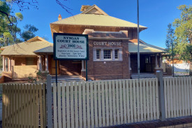 The Nyngan Courthouse is the only building in Nyngan listed on the State Heritage Register. Photos by The Nyngan Weekly: Abigail McLaughlin.