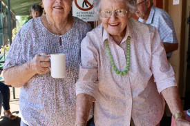 Vicki Cluderay and Dawn Elder.