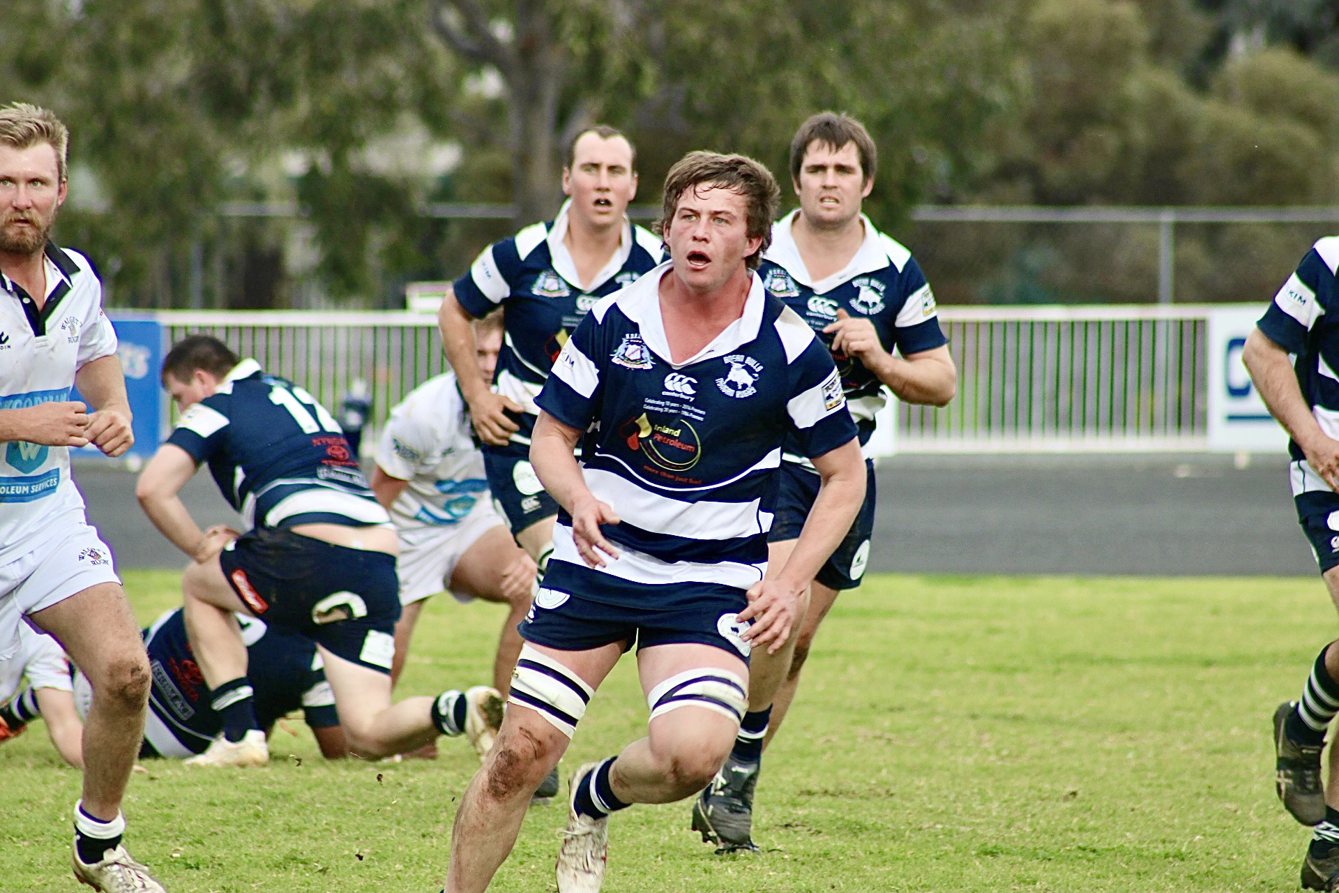 Will Boag during the Bulls 15-24 loss to Walgett on the weekend.